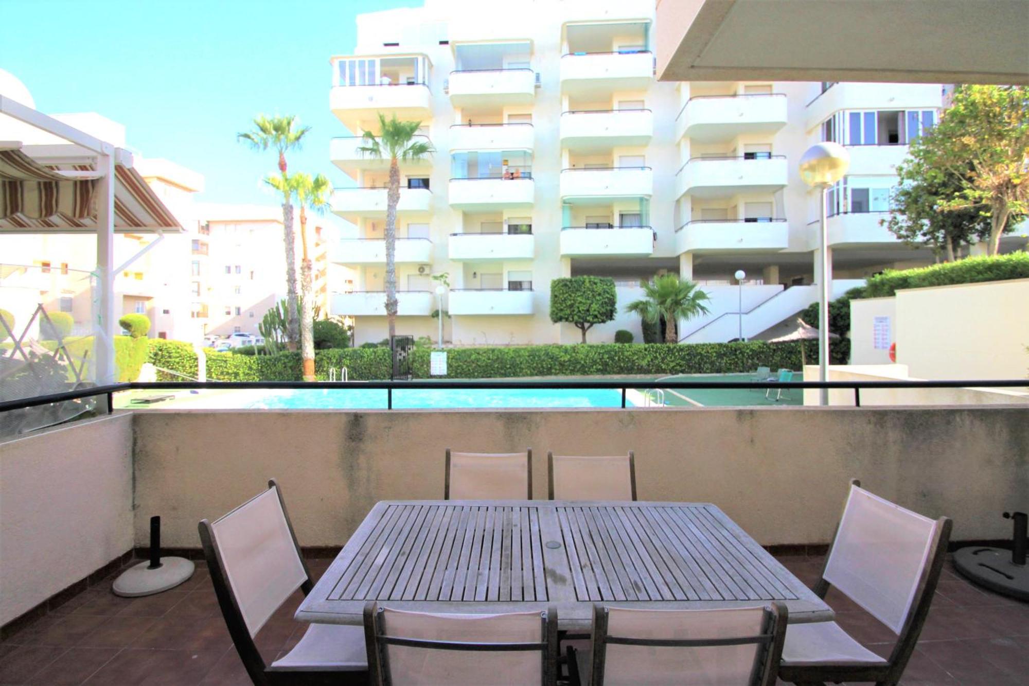 Apartamento Casaturis En Los Arenales Del Sol Ar102 Con Terraza Y Piscina Extérieur photo